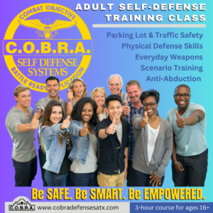 COBRA Adult Self Defense Class - Schertz - C.O.B.R.A.™ Self-Defense San ...